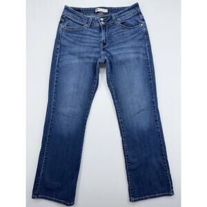 Levi's Women's 529 Size 12, Mid Rise Curvy Boot cut Denim Jeans